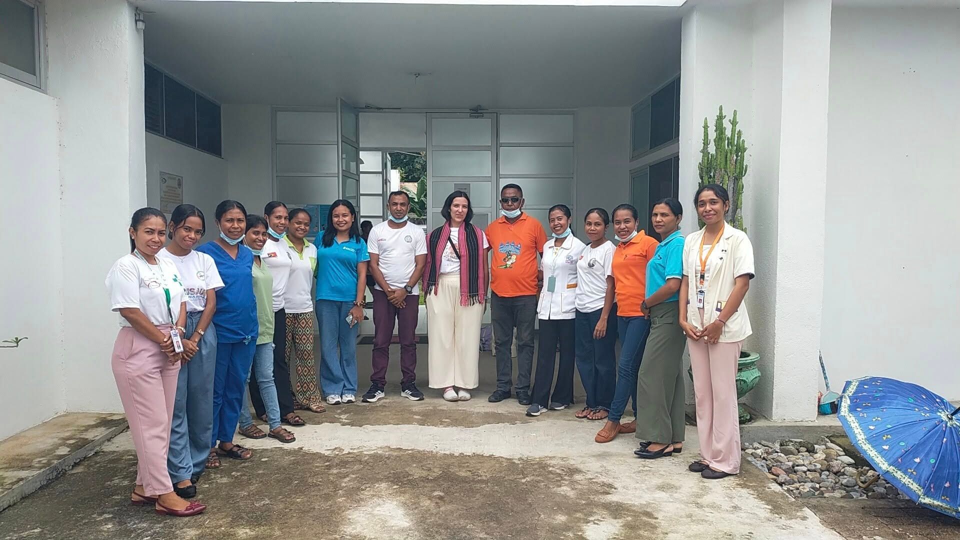 Boas-vindas à voluntária Enf. Beatriz
